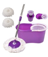 Welcome Group Easy Mop Multicolor Spin Mop Deluxe Cleaning System at Snapdeal